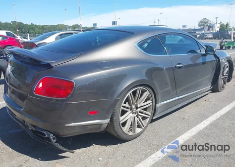 2013 Bentley Continental Gt Speed из США, поврежденный, VIN SCBFC7ZAXDC086026